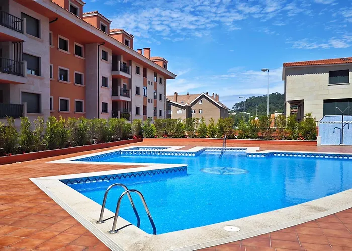 Desconectaengalicia Miraflores Con Piscina Y Vistas Al Mar * Санхенхо