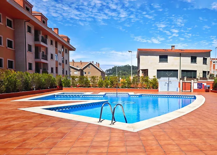 Апартаменты Desconectaengalicia Miraflores Con Piscina Y Vistas Al Mar *